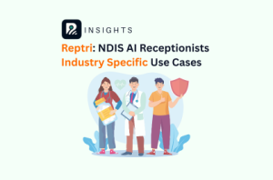 3 cartoon characters happy due to installing NDIS AI Receptionist